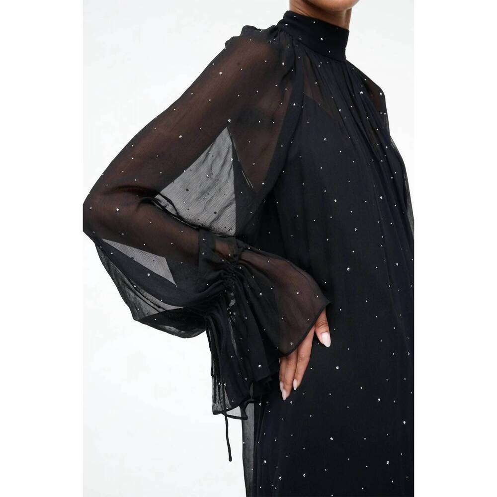 NEW STAUD roux dress in black - Picture 6 of 7